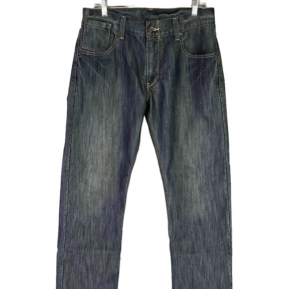 Levi Strauss Mens 514 Slim Straight Denim Jeans Sz 34x32
